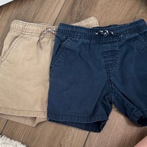 Cat & Jack Tan and Navy Kids Shorts